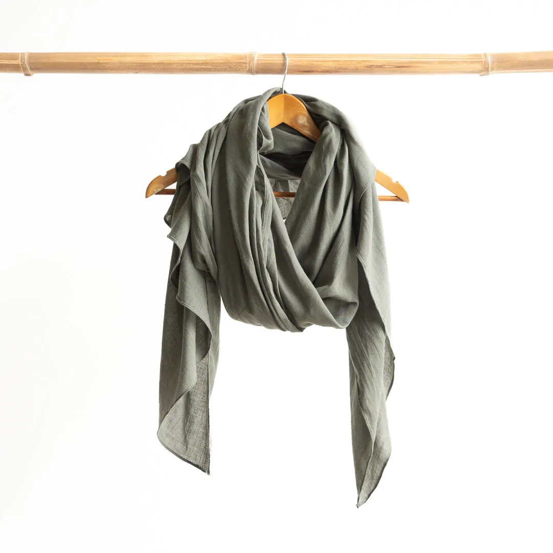 Soft As A Cloud Cotton Scarf Wrap