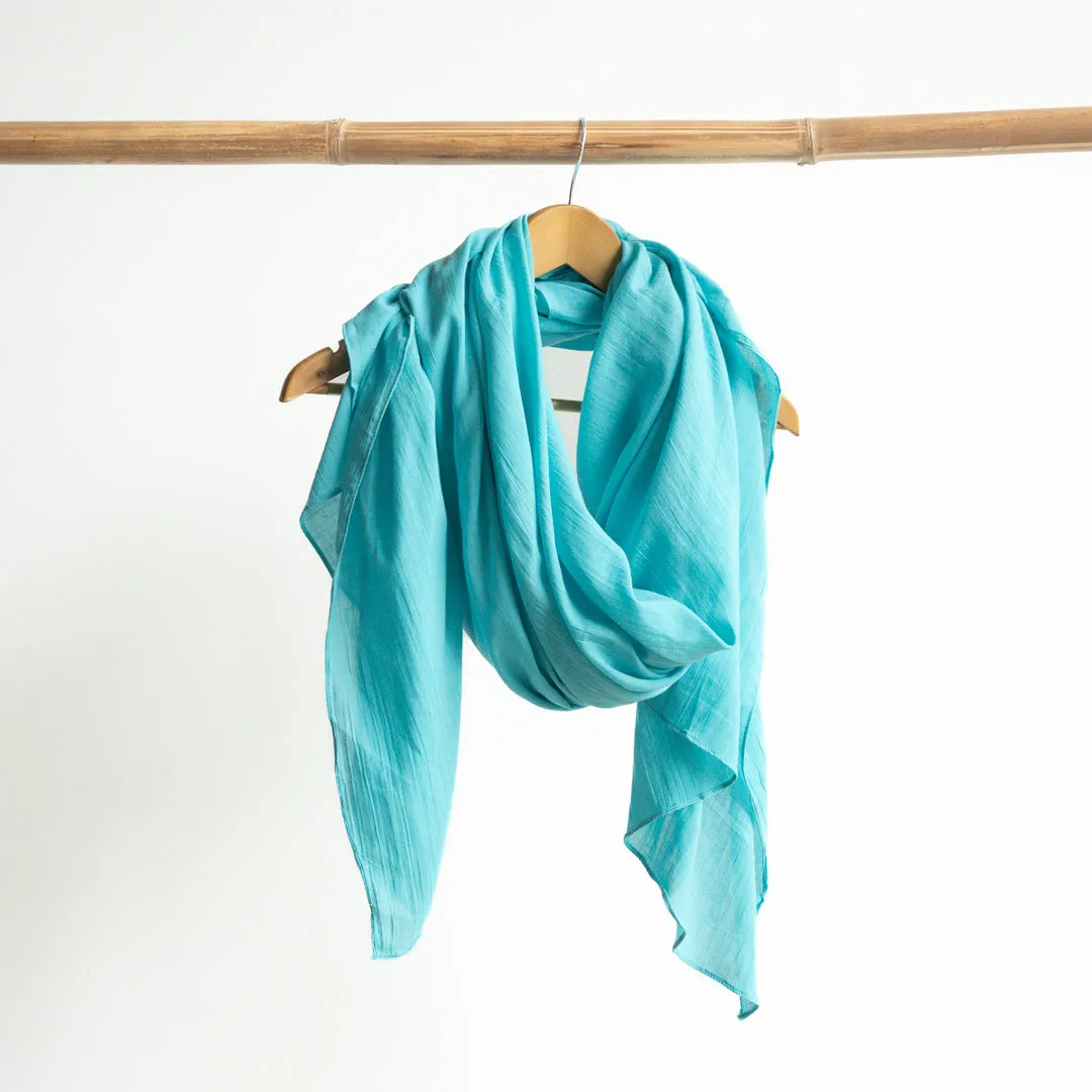 Soft As A Cloud Cotton Scarf Wrap