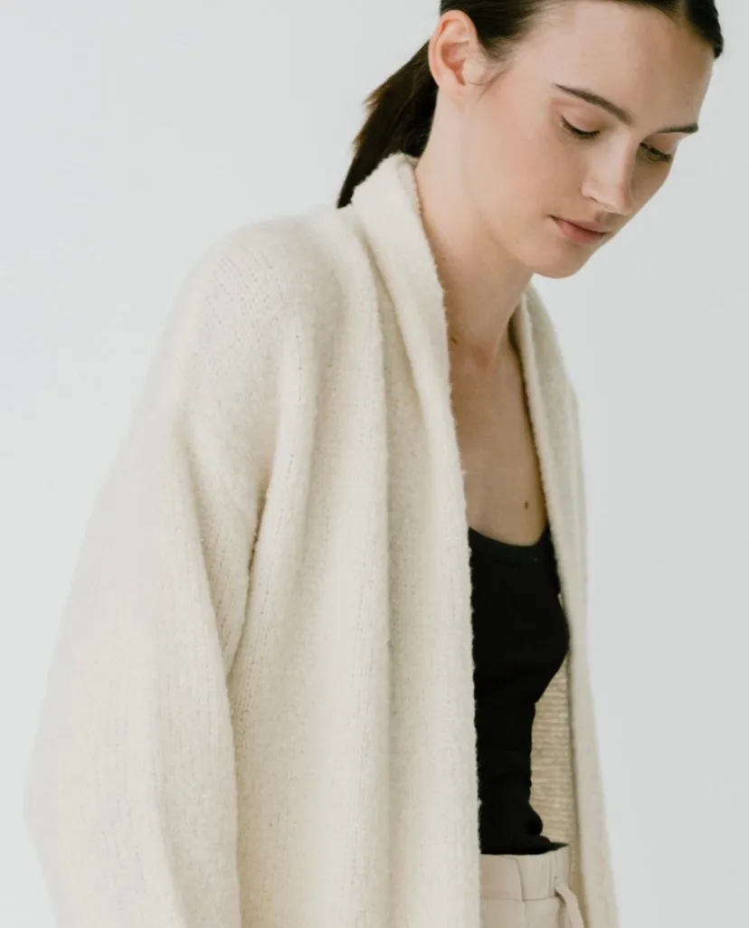 SOH Felted Oversized Coat Pristine