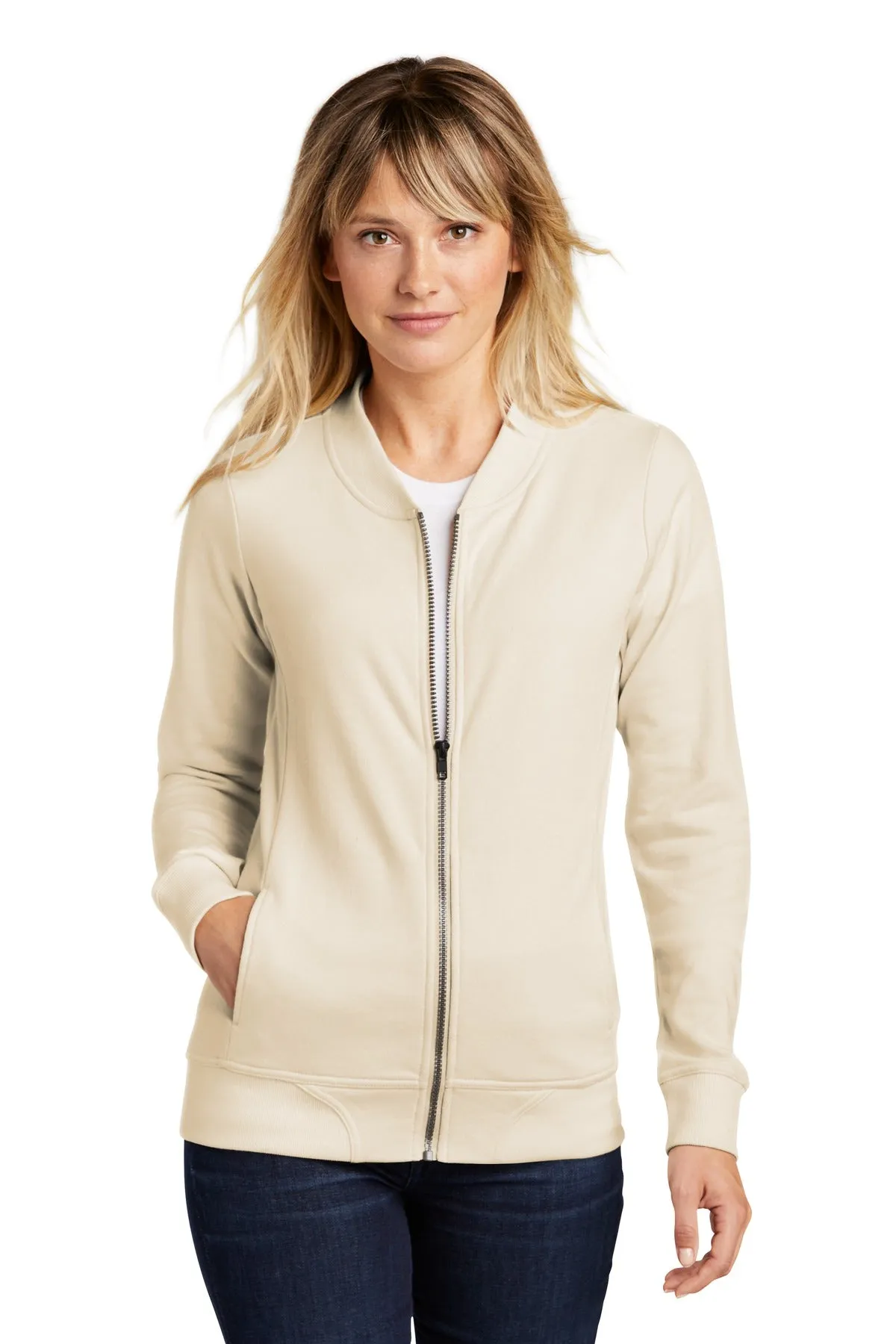 Sport-Tek Ladies Lightweight French Terry Bomber LST274