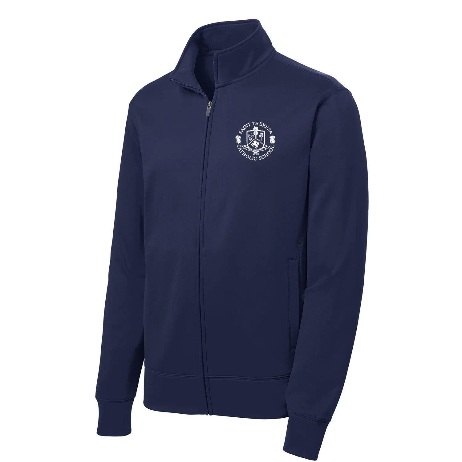 St. Theresa Athletic Unisex Full Zip Athletic Lightweight Jacket