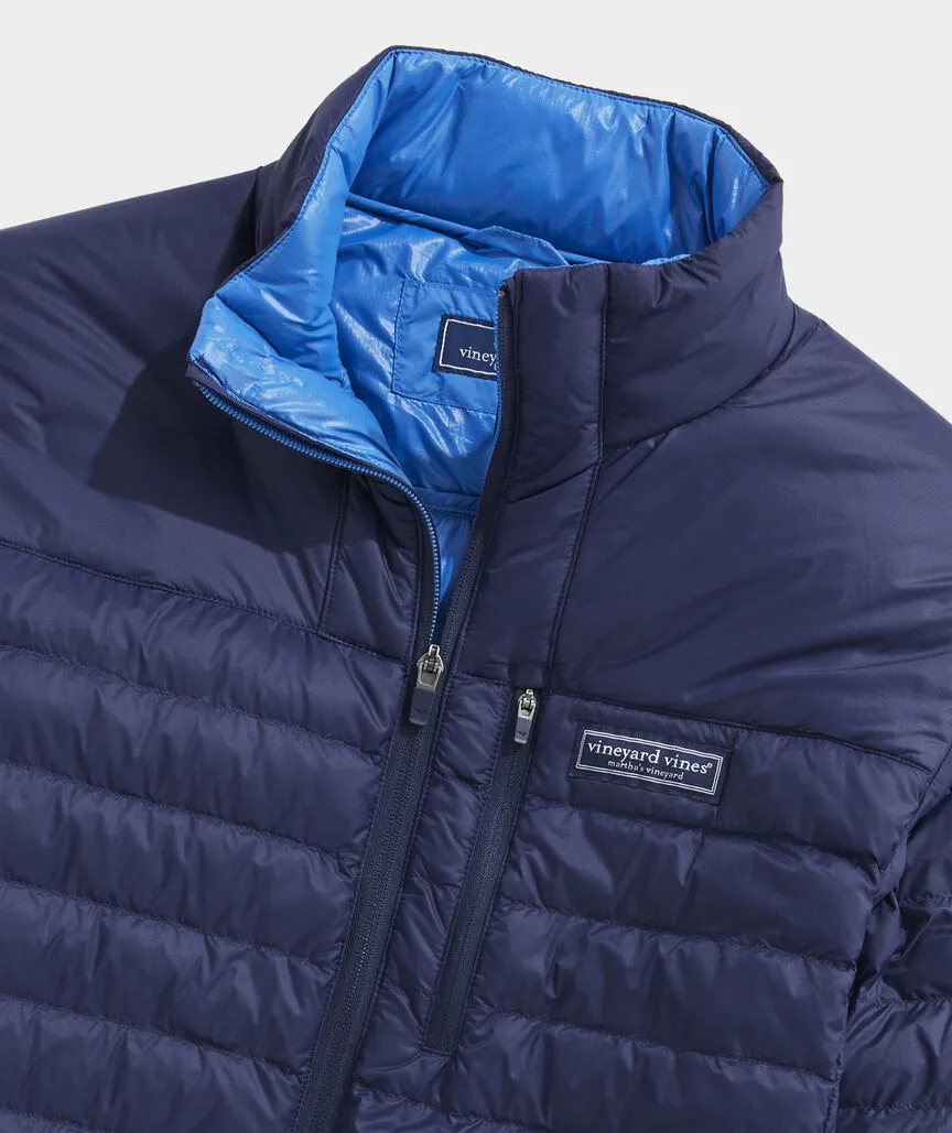 Vineyard Vines Mens Lightweight Packable Puffer Jacket