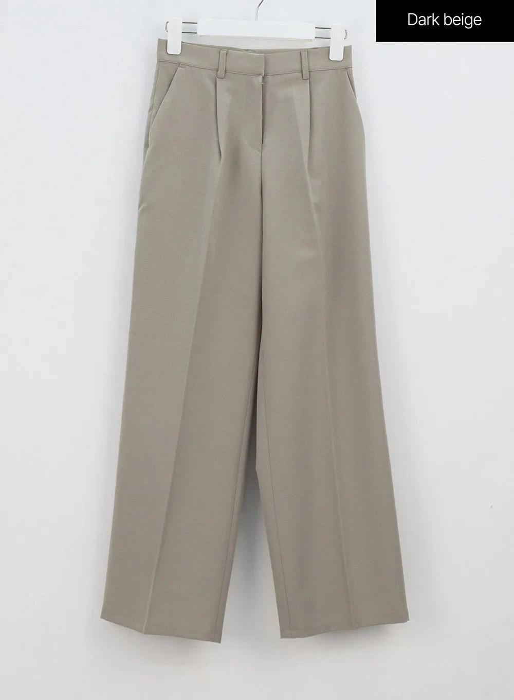 Wide Basic Tailored Pants OA307