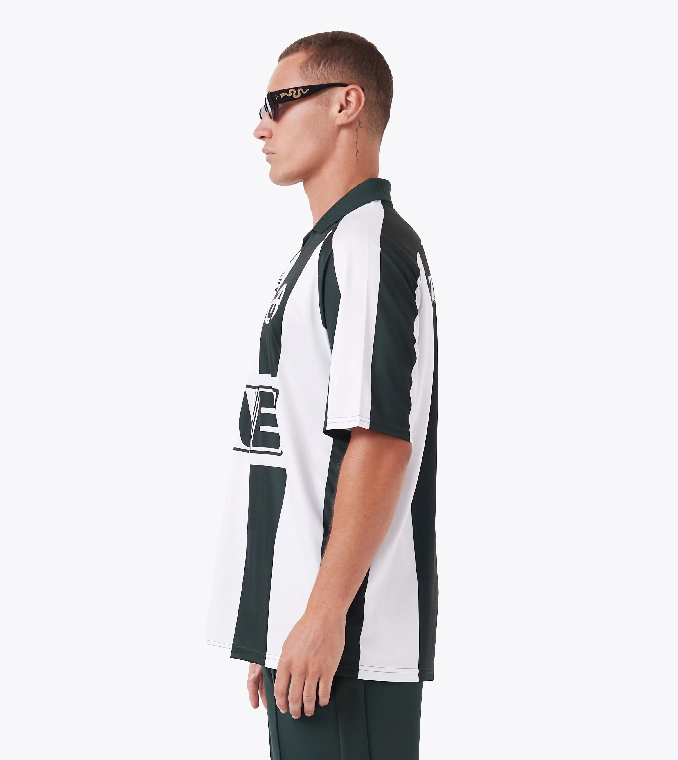 ZR Football Shirt Forest Stripe